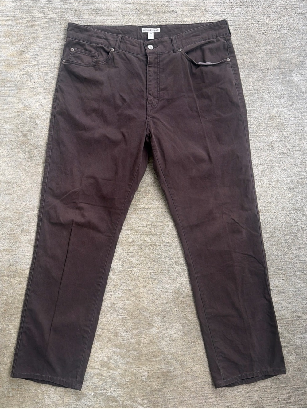 Peter Millar Men’s Chino  Size 36 Pants Brown